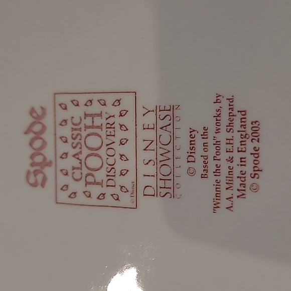 Disney Showcase classic pooh discovery Spode Winnie-the-Pooh 2003 England - Picture 5 of 5